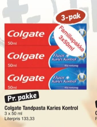 Fakta Tyskland Colgate tandpasta tilbud