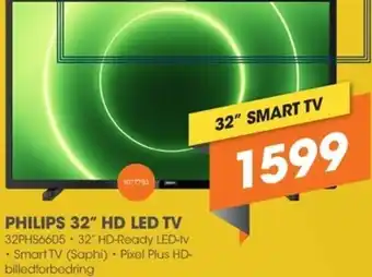 Expert Philips 32"HD Led TV 32PHS6605 tilbud