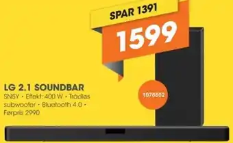 Expert LG 2.1 Soundbar SN5Y tilbud