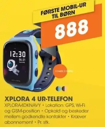 Xplora 4 UR-Telefon XPLORA4DKNAVY