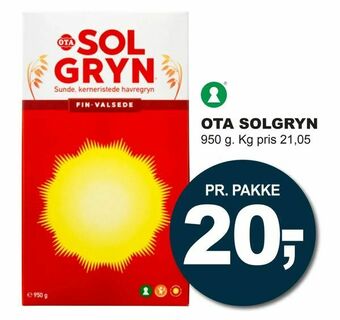 Let-Køb Ota solgryn tilbud