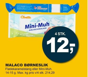 Let-Køb Malaco børneslik tilbud