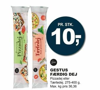 Gestus færdig dej