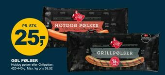 Let-Køb Gøl pølser tilbud