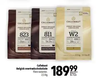 Citti Belgisk overtrækschokolade tilbud