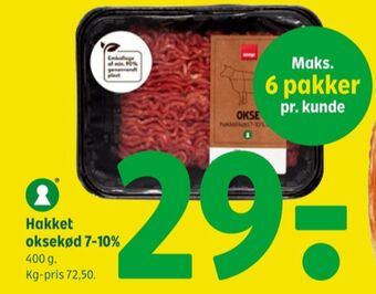 Coop 365 Coop hakket oksekød tilbud
