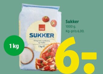 Coop 365 Coop sukker tilbud