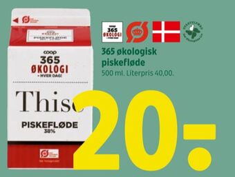Coop 365 Thise piskefløde tilbud