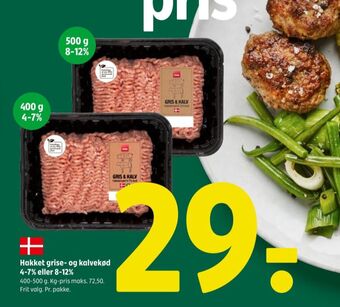 Coop 365 Coop hakket kalv og grisekød tilbud