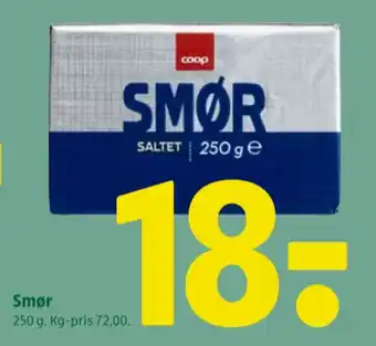 Coop 365 Coop smør tilbud