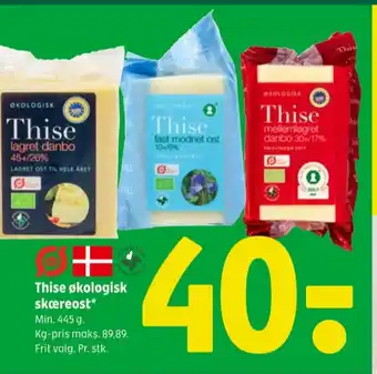 Coop 365 Thise skæreost danbo lagret tilbud