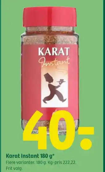 Coop 365 Karat instant kaffe tilbud