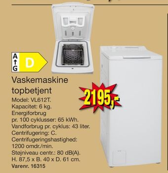 Wasco vaskemaskine