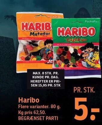 SPAR Haribo tilbud