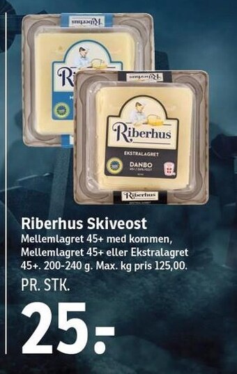 SPAR Riberhus skiveost tilbud