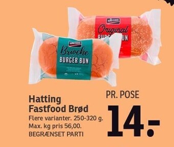 SPAR Hatting fastfood brød tilbud