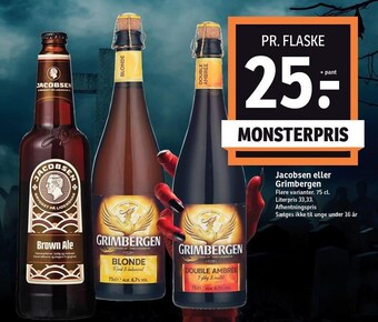 SPAR Jacobsen el. grimbergen tilbud