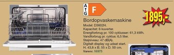 Bordopvaskemaskine