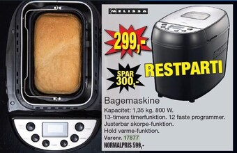 Harald Nyborg Bagemaskine tilbud
