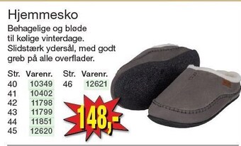 Harald Nyborg Hjemmesko tilbud