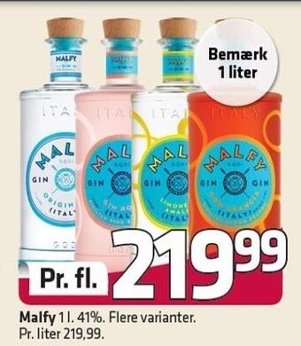 Fleggaard Malfy gin tilbud