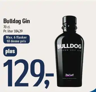 Føtex Bulldog gin tilbud