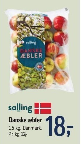 Føtex Danske æbler tilbud
