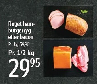 Føtex Røget hamburgerryg el. bacon tilbud