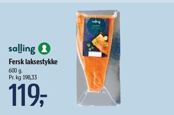 Føtex Fersk laksestykke tilbud