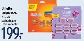 Føtex Gillette largepacks tilbud