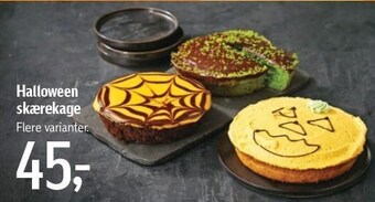 Føtex Halloween skærekage tilbud