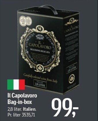 Føtex Il capolavoro bag-in-box tilbud