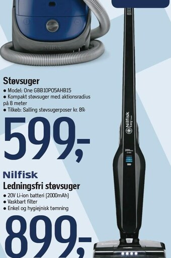 Føtex Ledningsfri støvsuger tilbud