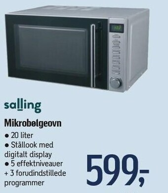 Føtex Mikrobølgeovn tilbud