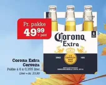 Corona extra cerveza
