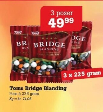 Poetzsch Padborg Toms bridge blanding tilbud
