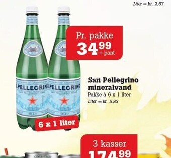 Poetzsch Padborg San pellegrino mineralvand tilbud