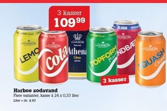 Poetzsch Padborg Harboe sodavand tilbud