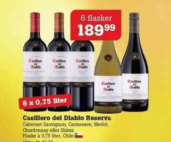 Poetzsch Padborg Casillero del diablo reserva tilbud