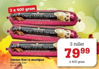 Poetzsch Padborg Odense ren rå marcipan tilbud