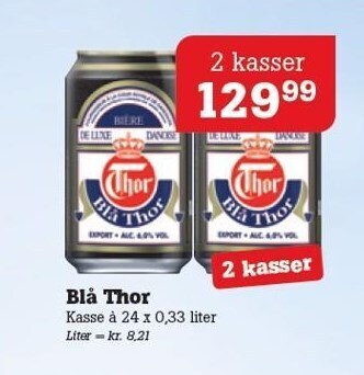 Poetzsch Padborg Blå thor tilbud