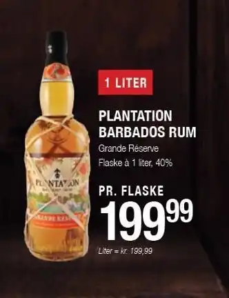 Poetzsch Padborg Plantation barbados rum tilbud