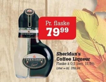 Sheridan's coffee liqueur