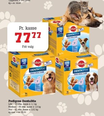 Poetzsch Padborg Pedigree dentastix tilbud