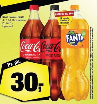 Calle Coca cola el. fanta tilbud
