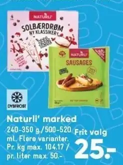 Bilka Naturli' marked tilbud