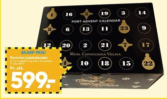 Bilka Portvins julekalender tilbud