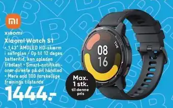 Bilka Xiaomi watch s1 tilbud