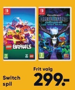 Bilka Switch spil tilbud
