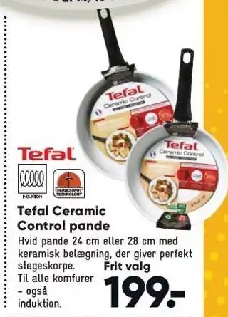 Tefal ceramic control pande